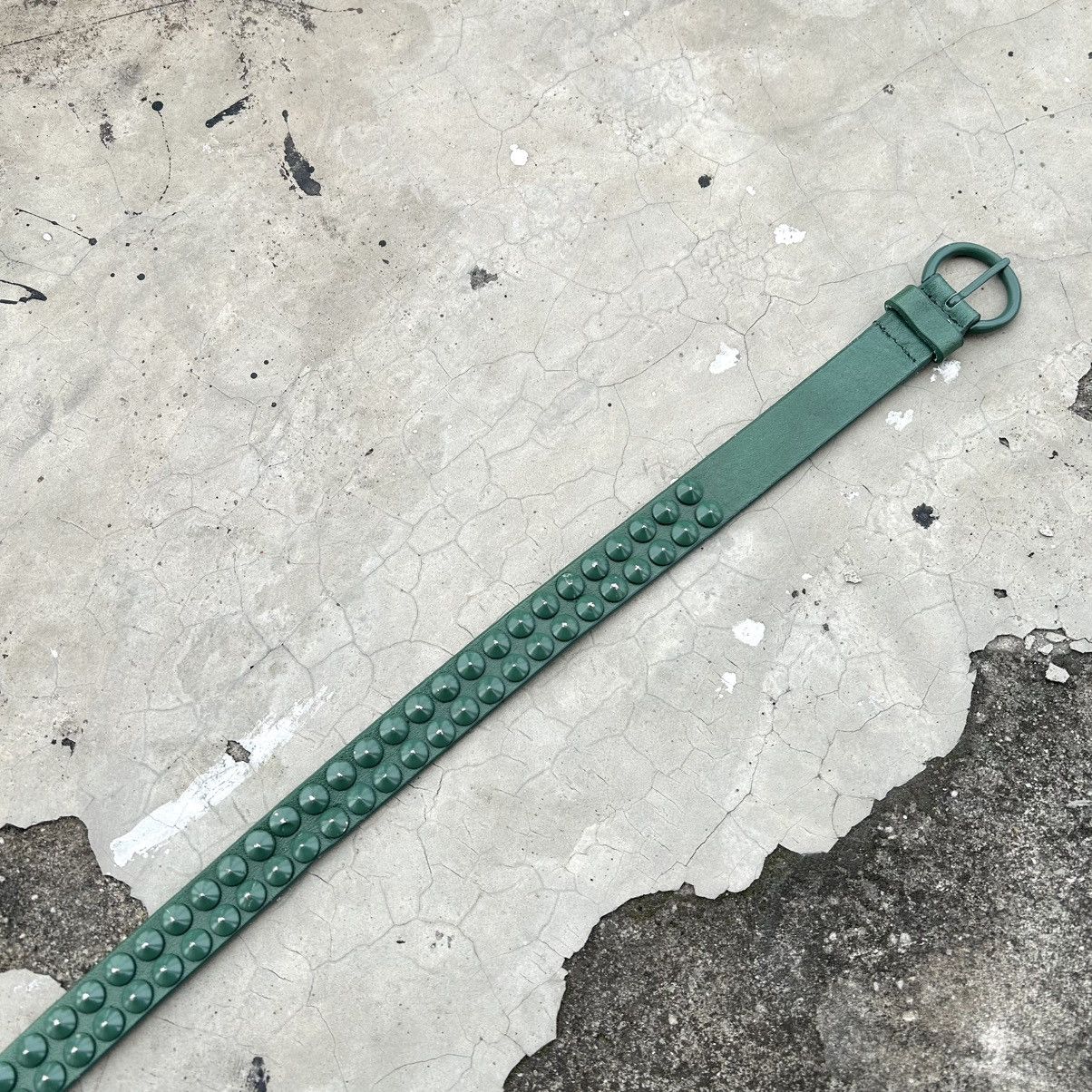 Japanese Brand Vintage y2k Studed Belt Leather Size ONE SIZE - 6 Thumbnail