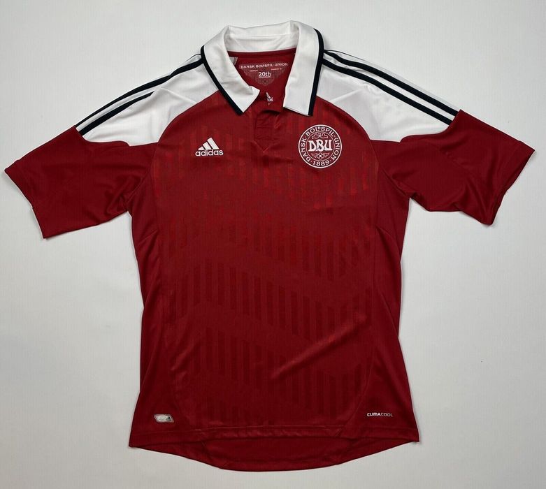 Adidas DENMARK 2012 2013 HOME JERSEY SOCCER FOOTBALL ANNIVERSARY Grailed