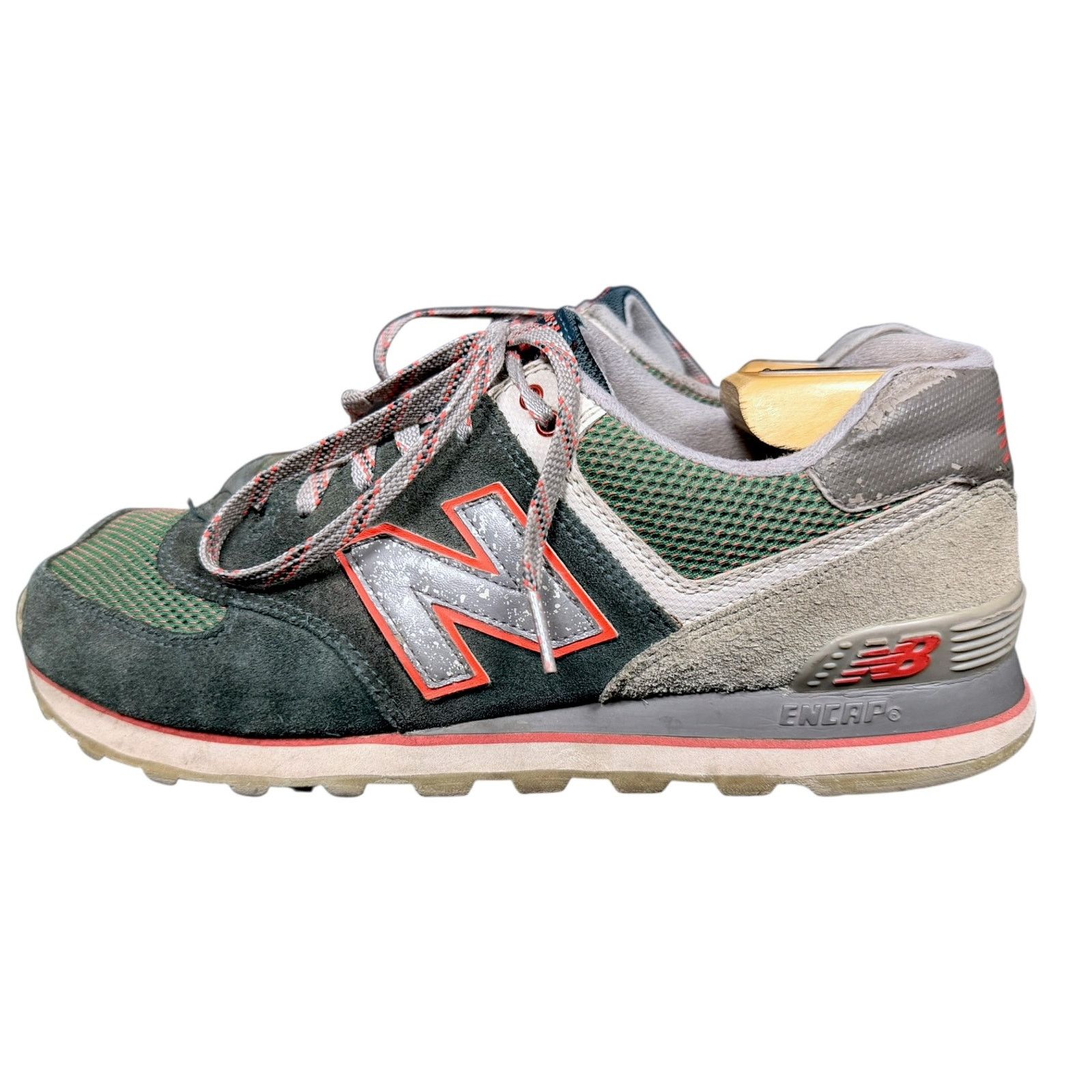 New Balance New Balance 574 Men's Sneakers US 10 ML574OIA Blue Gray Size US 10 / EU 43 - 4 Thumbnail