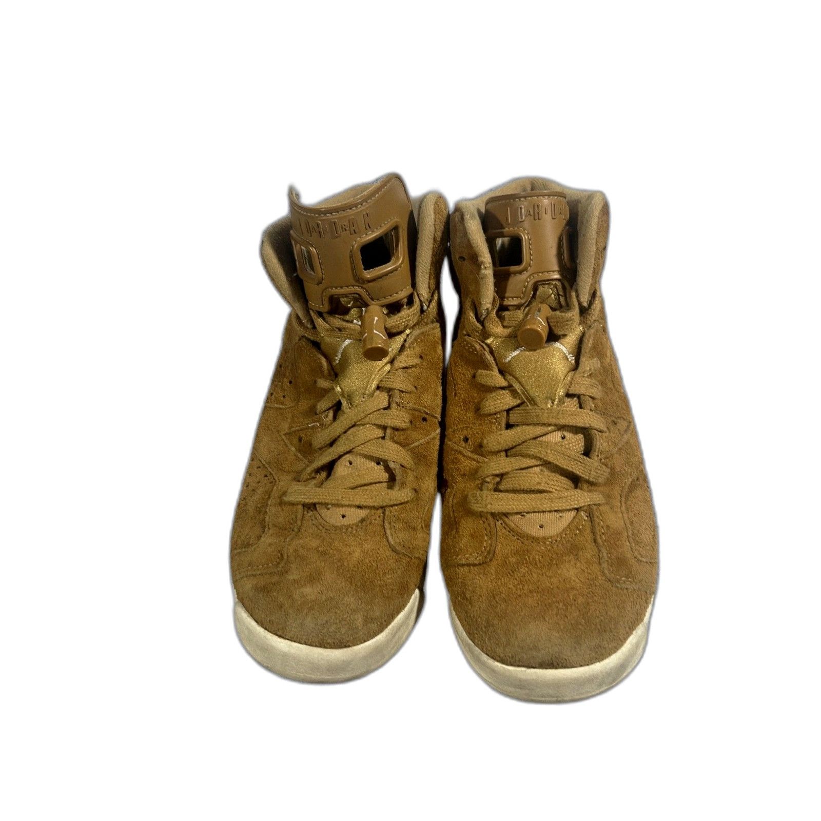 Jordan Brand Nike Air Jordan 6 Retro Golden Harvest Wheat Sail 384665-705 Size US 6.5 / EU 39-40 - 6 Thumbnail