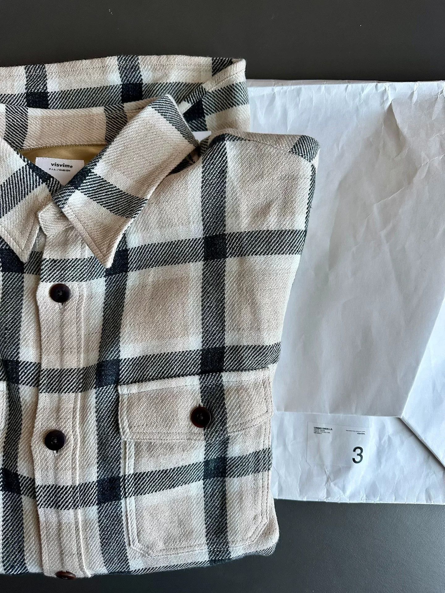 Visvim VISVIM LUMBER CHECK L/S Shirt Size US L / EU 52-54 / 3 - 1 Thumbnail