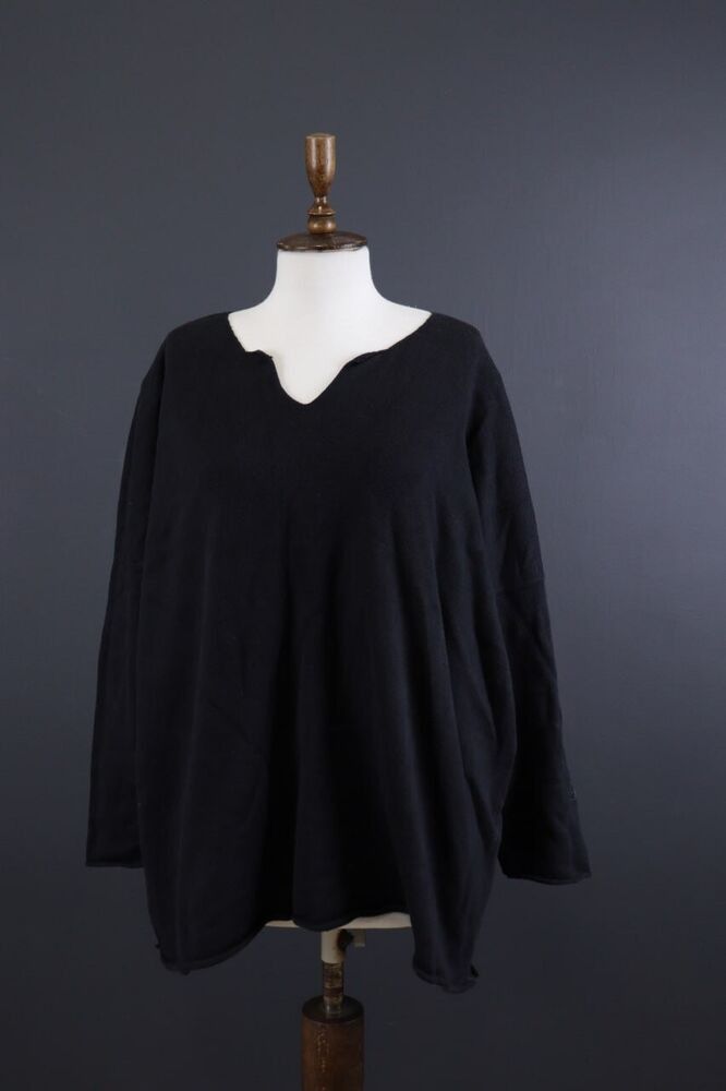 image of Avant Garde Eskandar Sweater in Black, Women's (Size Large)