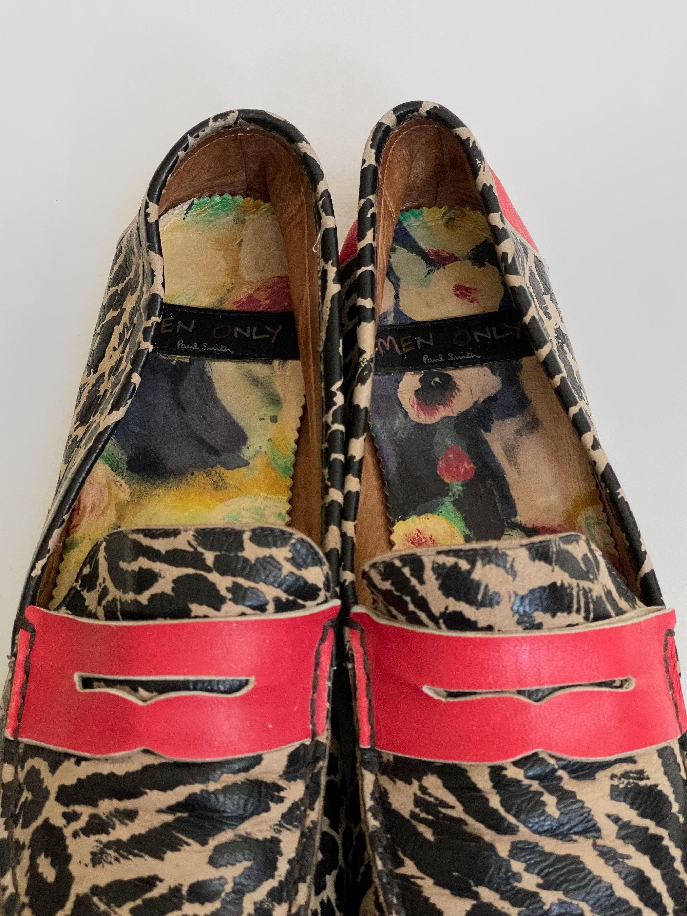 Paul Smith Paul Smith leather leopard print loafers Size US 7 / EU 40 - 4 Thumbnail