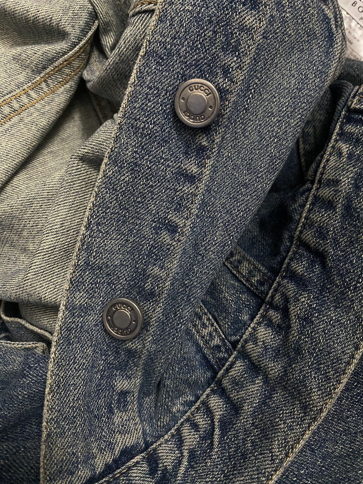 Gucci 2000s Gucci by Tom Ford Denim Jacket Size US S / EU 44-46 / 1 - 9 Thumbnail