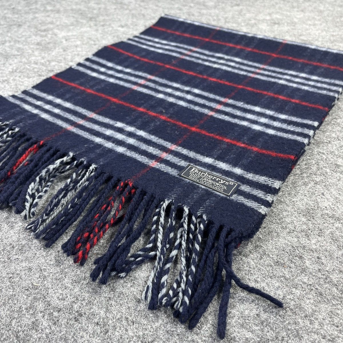 Burberry × Vintage Burberry Scarf / Muffler / Neckwear T011 Size ONE SIZE - 5 Thumbnail