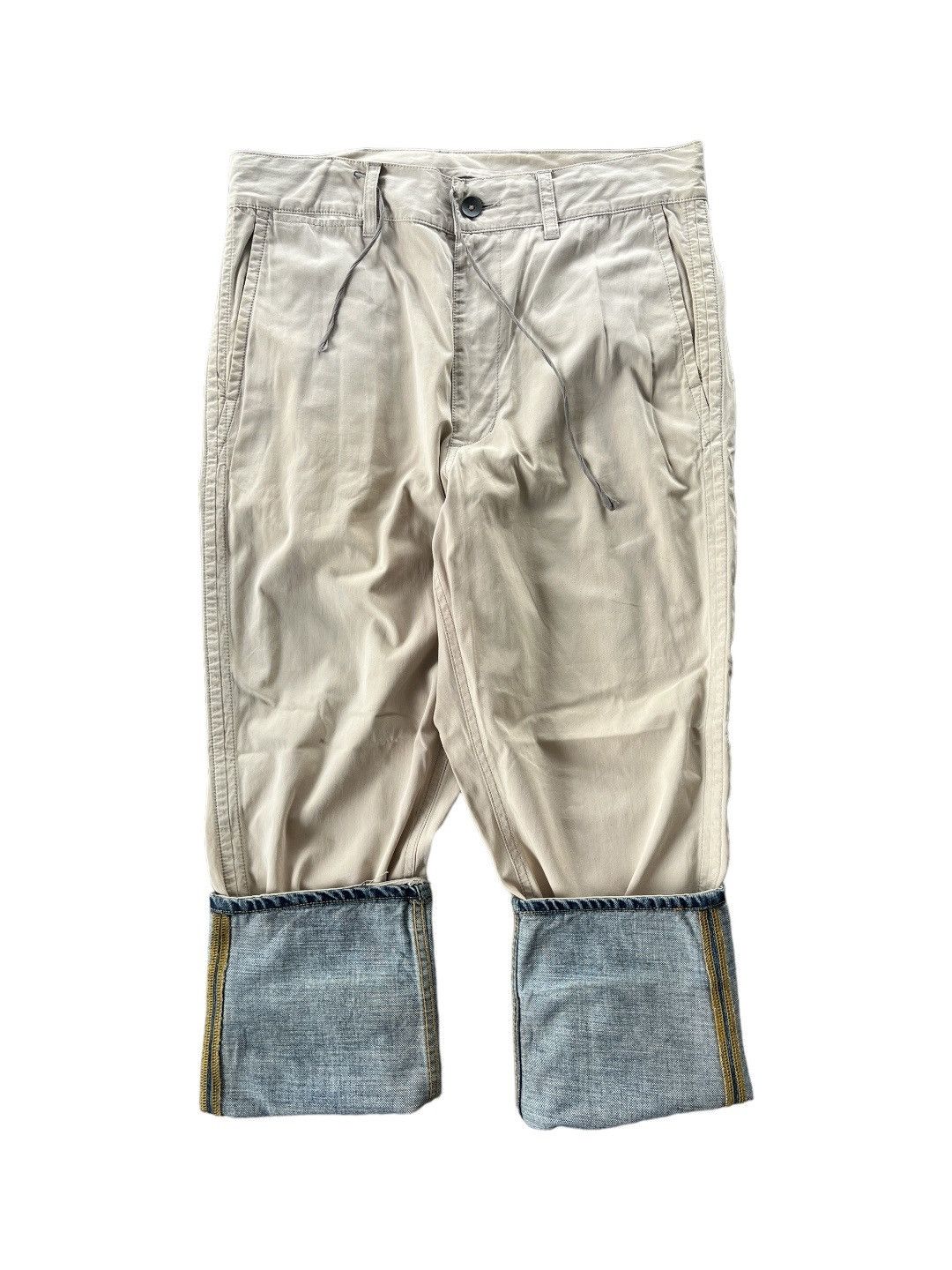 Maison MIHARA YASUHIRO MIHARA YASUHIRO RECONSTRUCTED DOUBLE DENIM CASUAL PANTS Size US 32 / EU 48 - 3 Thumbnail