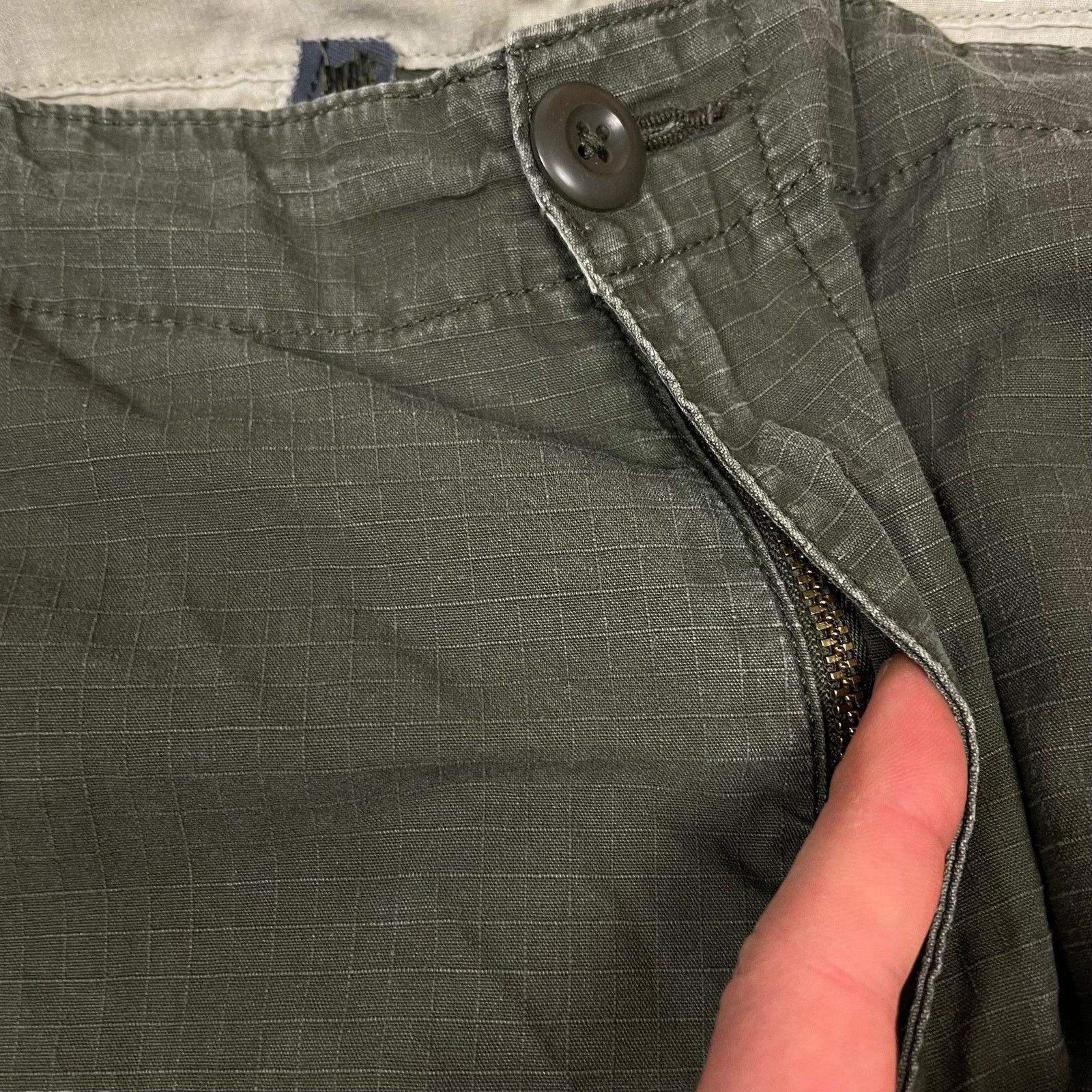 Carhartt × Vintage Carhartt Men's Green Polyester Cargo Aviation Pants 36 X 34 Size US 36 / EU 52 - 10 Thumbnail