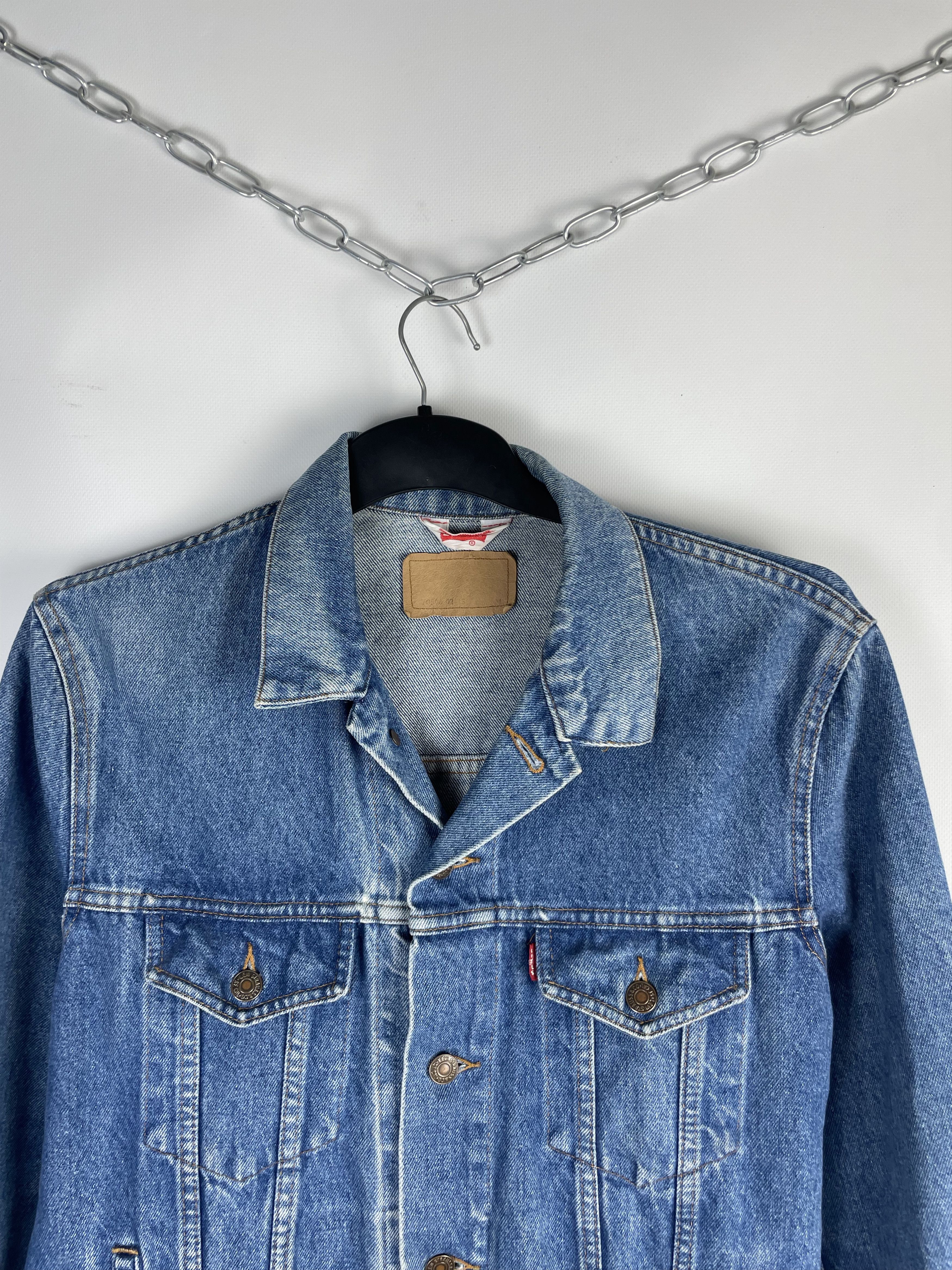 Levi's Vtg 90s Levis Denim Jacket Size US M / EU 48-50 / 2 - 3 Thumbnail