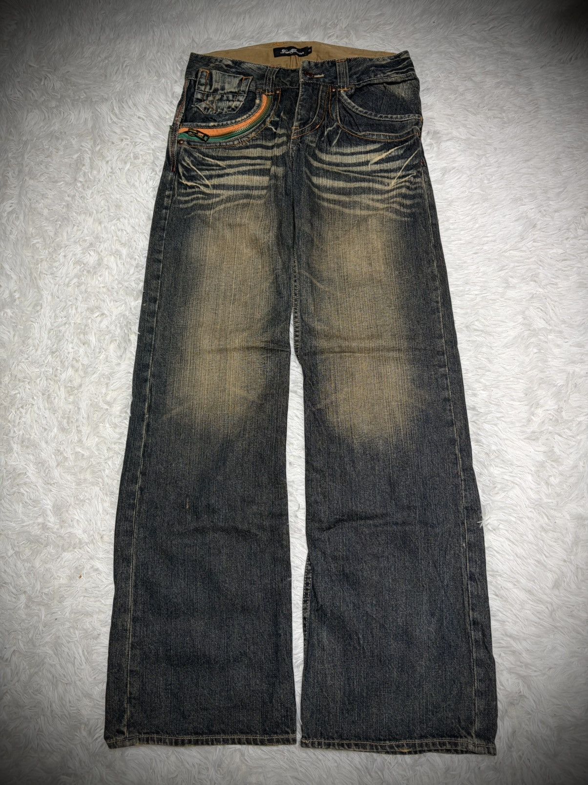 Tornado Mart Root Three Mudwash flared Size US 30 / EU 46 - 1 Thumbnail