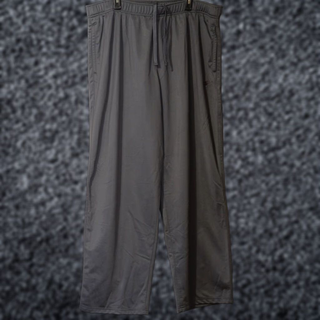 Starter EUC Starter Track Pants 100% Polyester Lined Grey Men's 2XL (44-46) #H96-109 Size US 39 - 1 Thumbnail