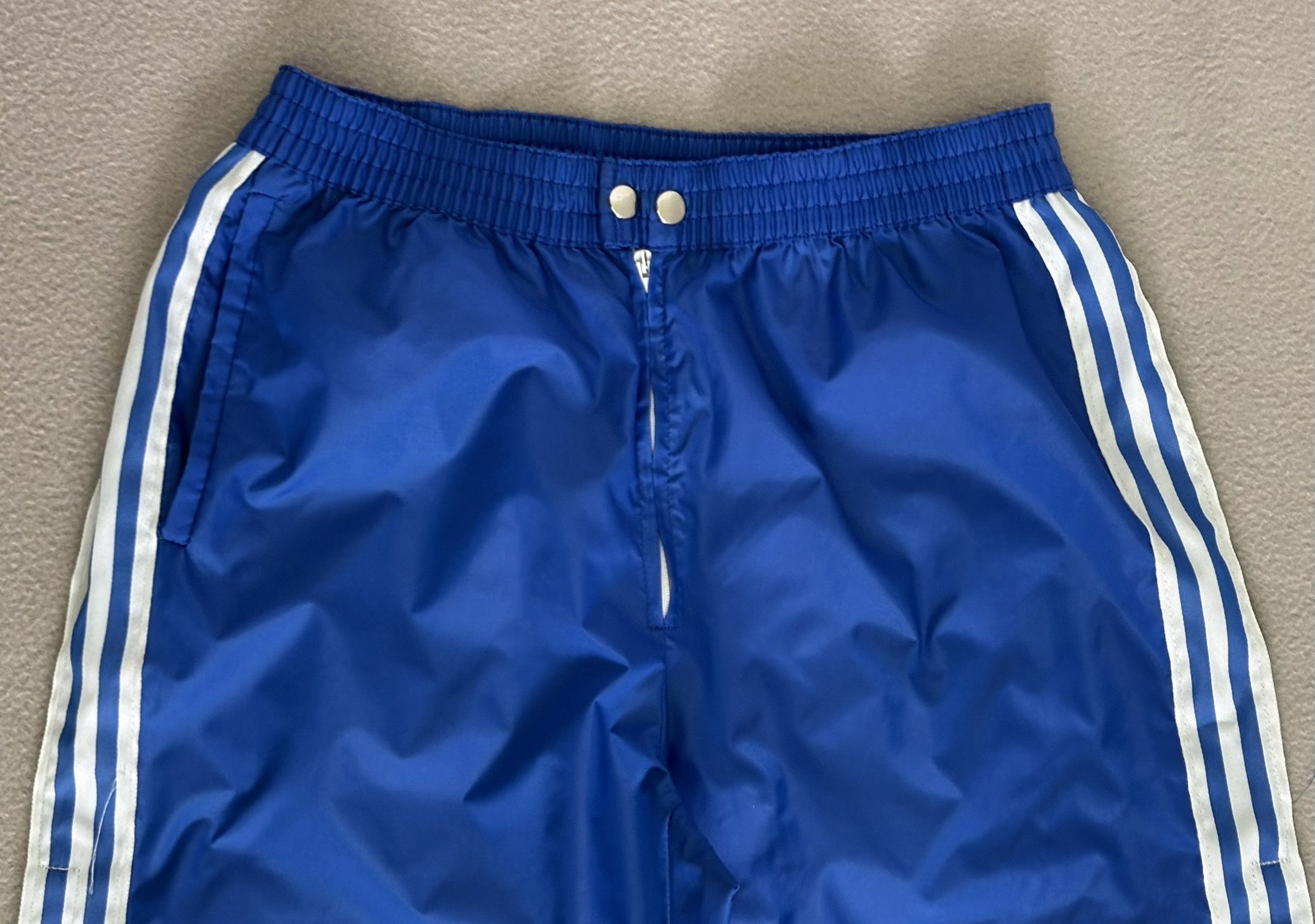 Adidas × Vintage Adidas Originals Zip Vintage 80s blue Pants Size XS Size US 29 - 7 Thumbnail