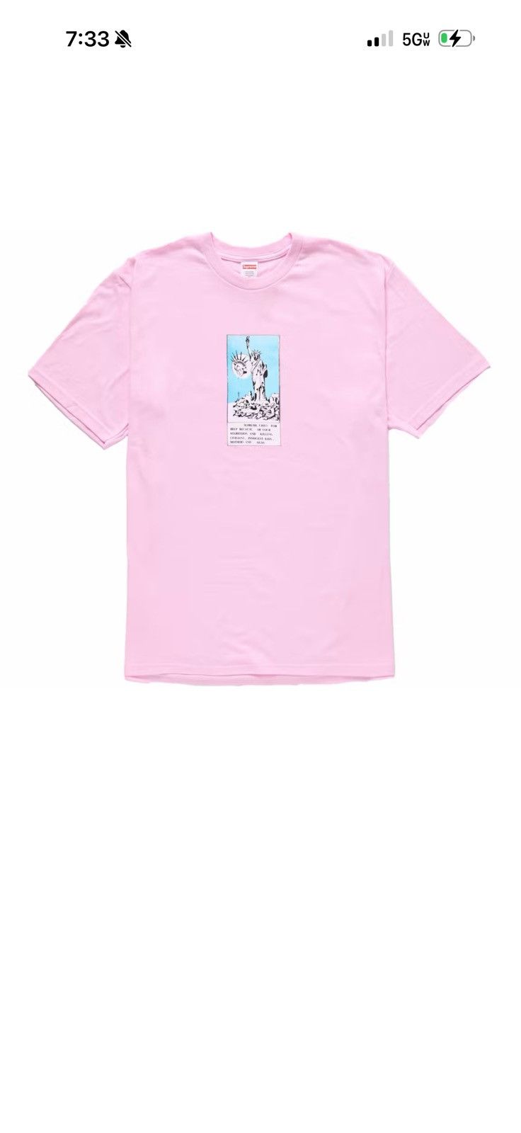 Supreme Liberty Tee