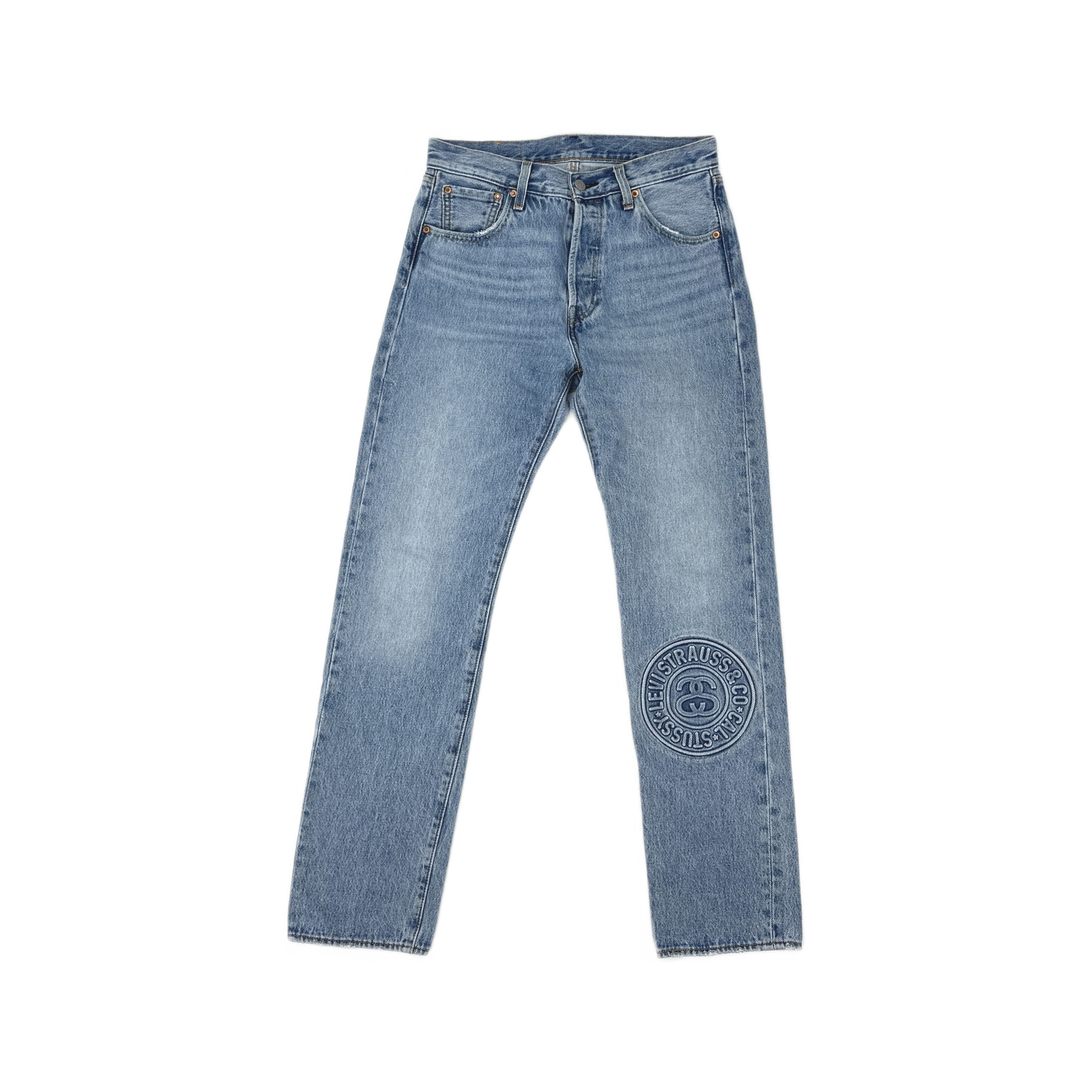 Levi's × Stussy Stussy Levi's Crispy Rinse 568 Jean Pants | Grailed