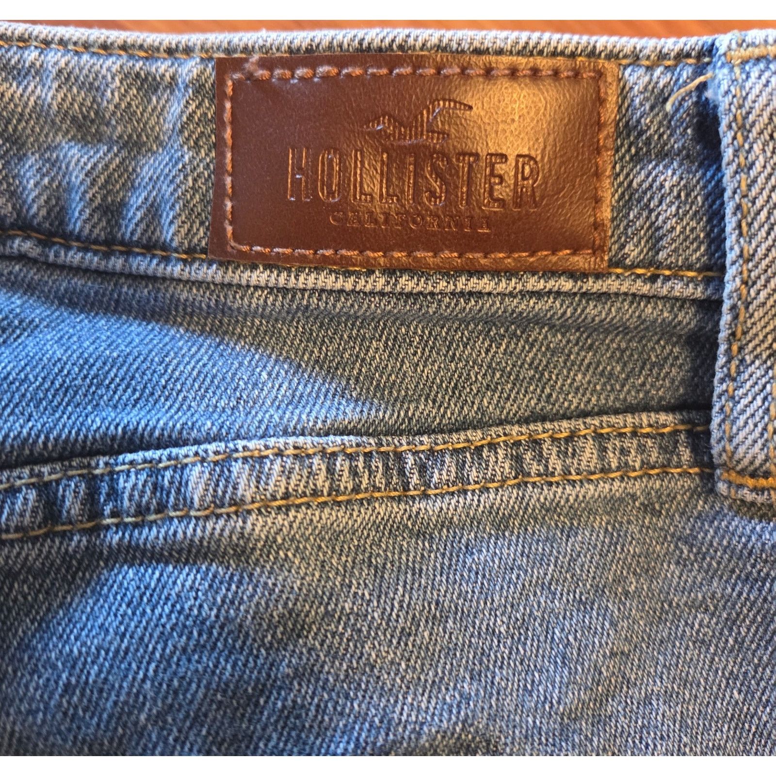 Hollister Hollister High Rise Dad Jeans - Size 34x29 - Acid Wash Size 34" / US 12 / IT 48 - 5 Thumbnail