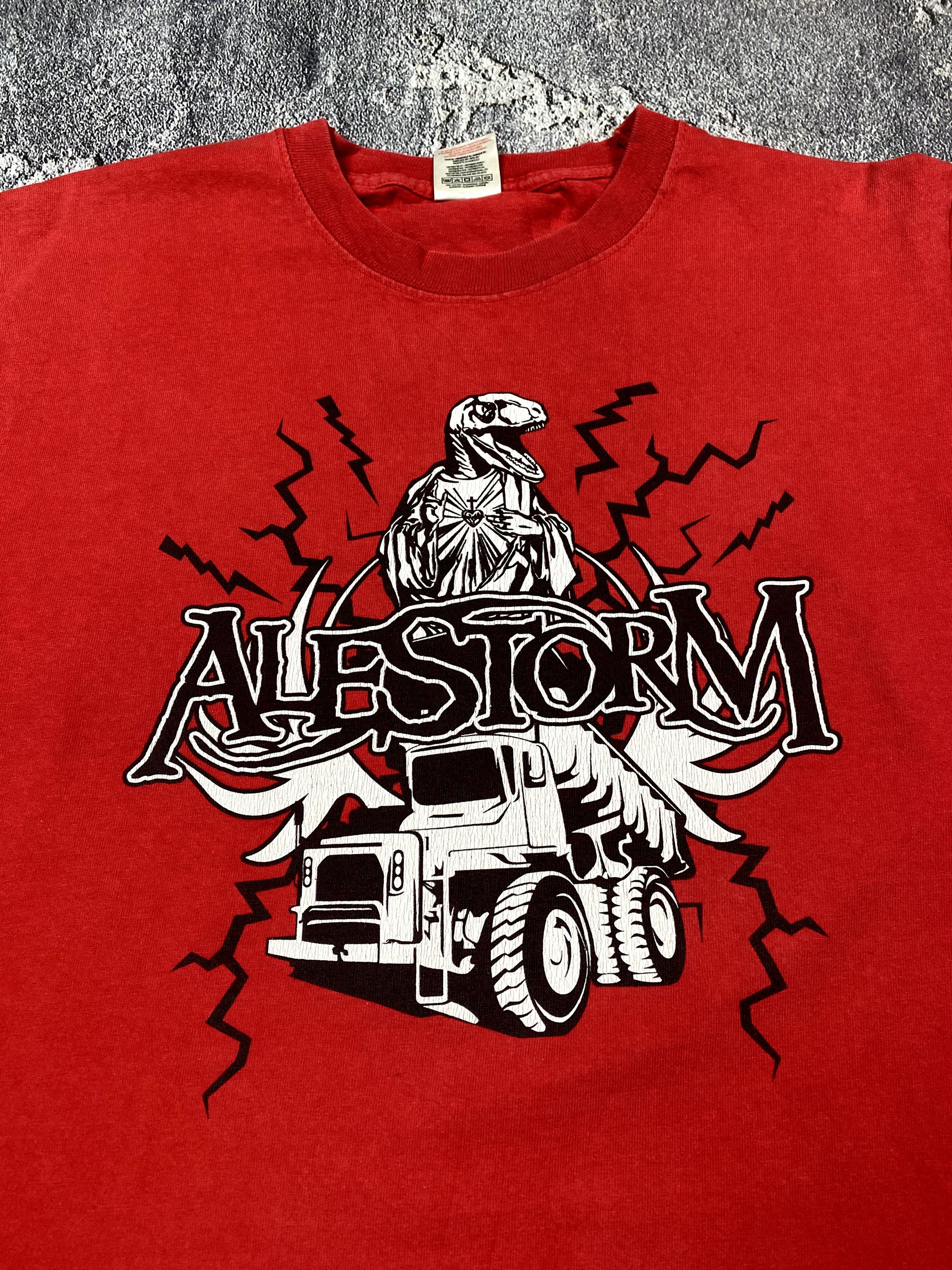 Band Tees × Vintage 🔥Rare Early 2000s Band Merch Vintage Alestorm Tour Tee Size US M / EU 48-50 / 2 - 2 Thumbnail