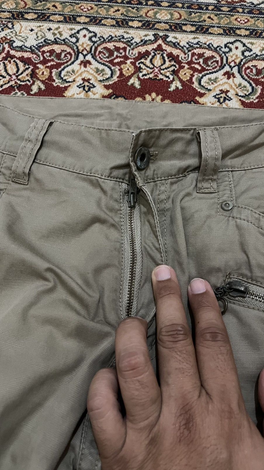 Tete Homme Flare Cargo Bondage Tete Homme Multi pockets size 34" Size US 34 / EU 50 - 7 Thumbnail