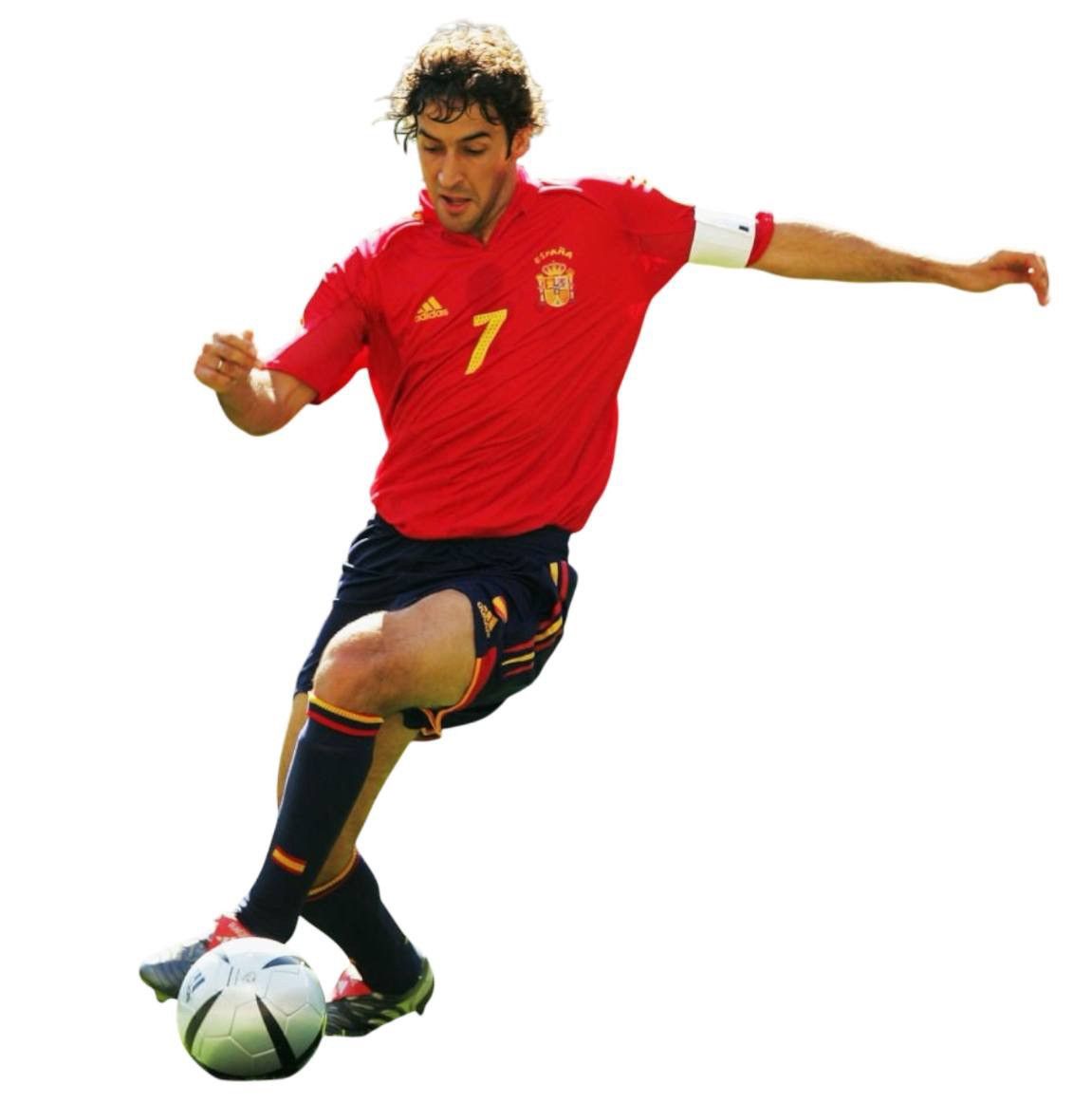 Adidas 2004/06 SPAIN TEAM HOME SOCCER JERSEY FOOTBALL SHIRT ADIDAS Size US L / EU 52-54 / 3 - 1 Thumbnail