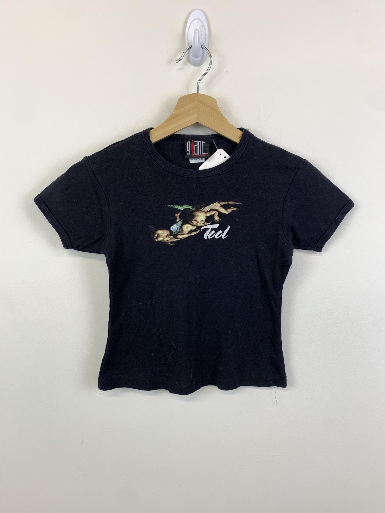 image of Band Tees x Vintage Tool 1990S Cherub One Size Fits All Tee in Black, Men's