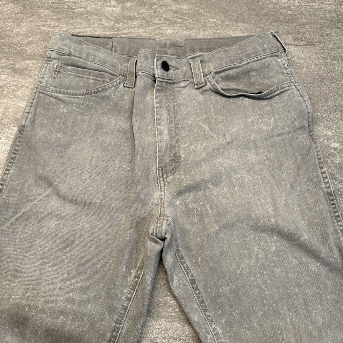 Levi's LEVI'S 541 Jeans Mens 32x27.5 Grey Athletic Tapered Stone Size US 32 / EU 48 - 2 Thumbnail