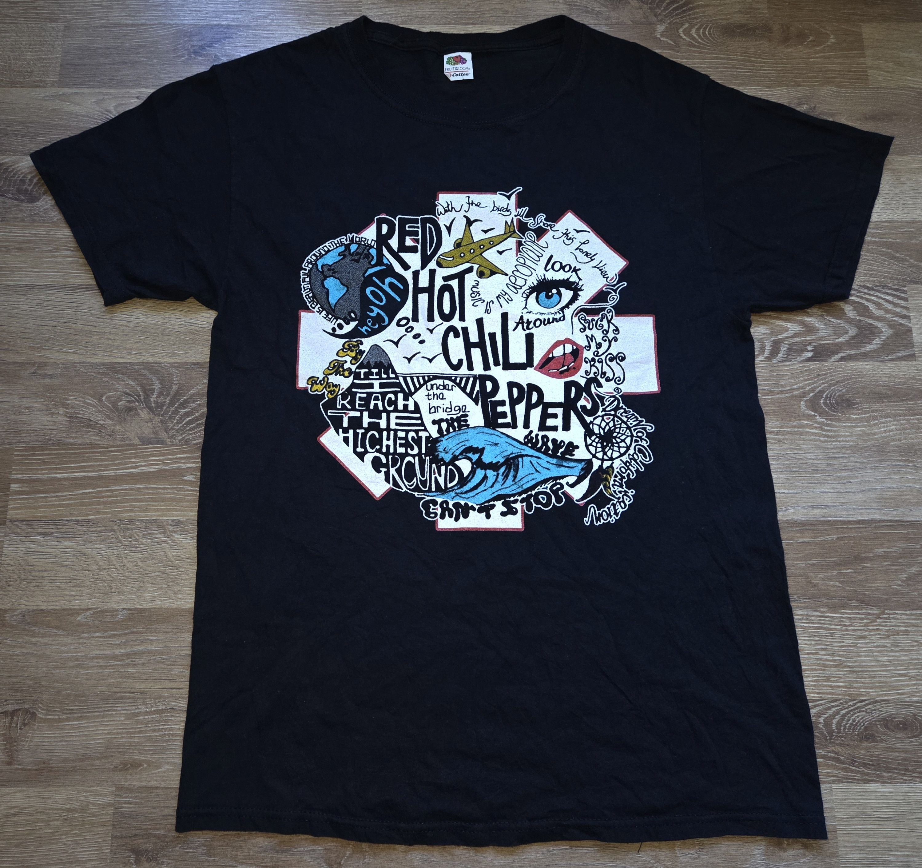 Band Tees × Vintage Vintage RHCP Red Hot Chili Peppers Band Tour T Shirt Size US S / EU 44-46 / 1 - 2 Thumbnail