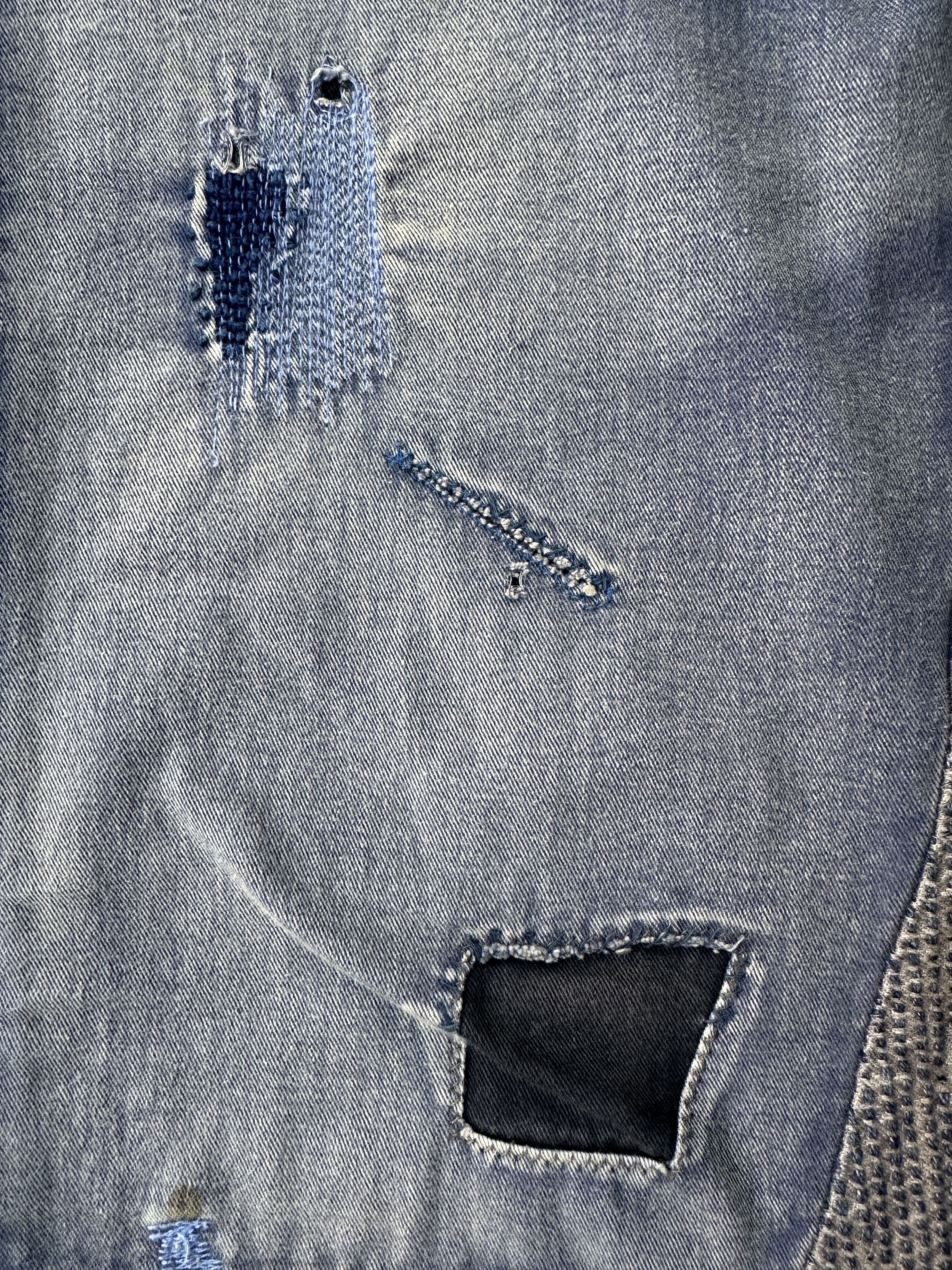 Kapital 2015 Kountry Buckle Back Boro Century Denim Patchwork Size US 34 / EU 50 - 7 Thumbnail