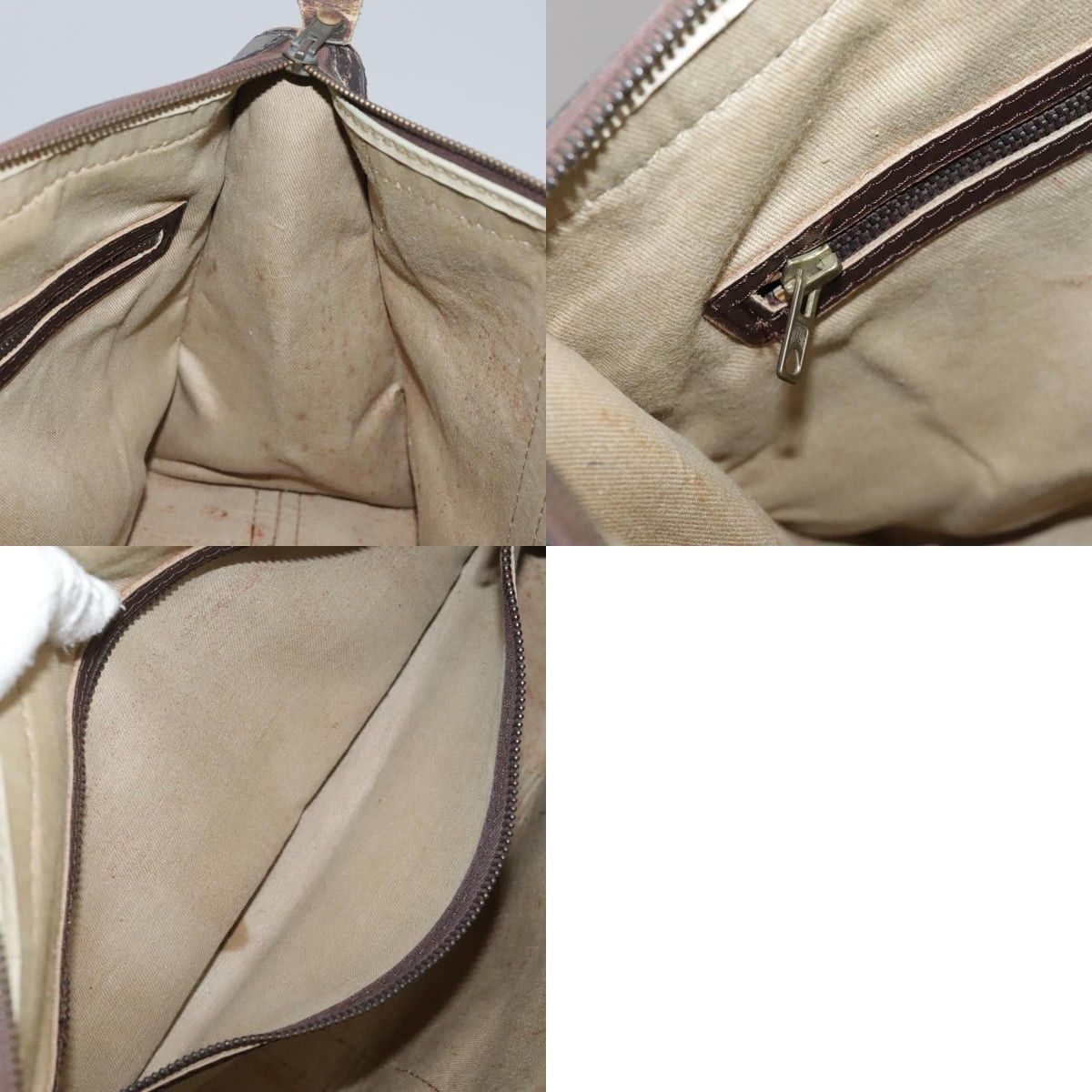 Dior DIOR Trotter Canvas Hand Bag Brown Size ONE SIZE - 12 Thumbnail