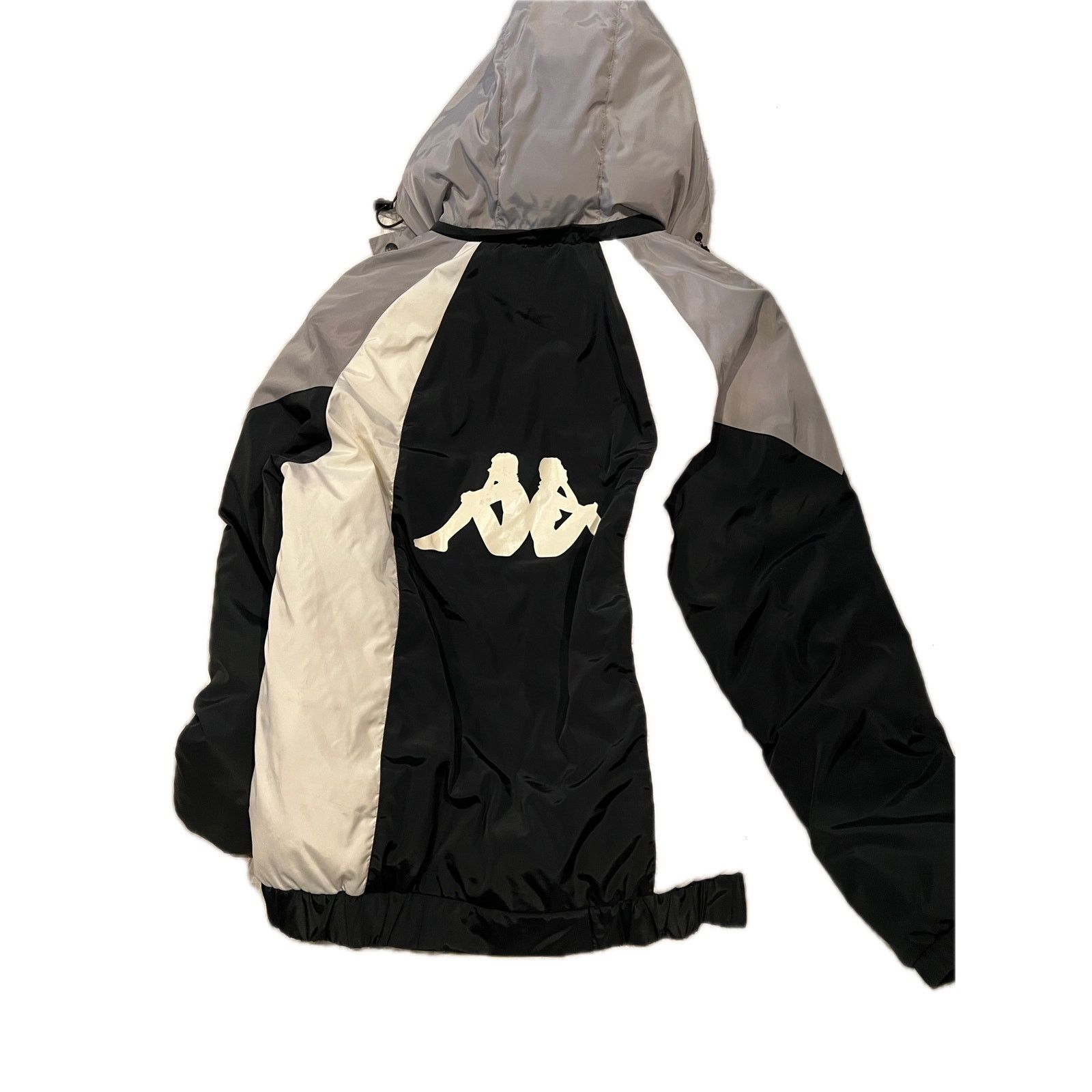 Kappa Kappa Authentic 90 Berya Black White Grey Puffer Mens XL Size US XL / EU 56 / 4 - 2 Thumbnail