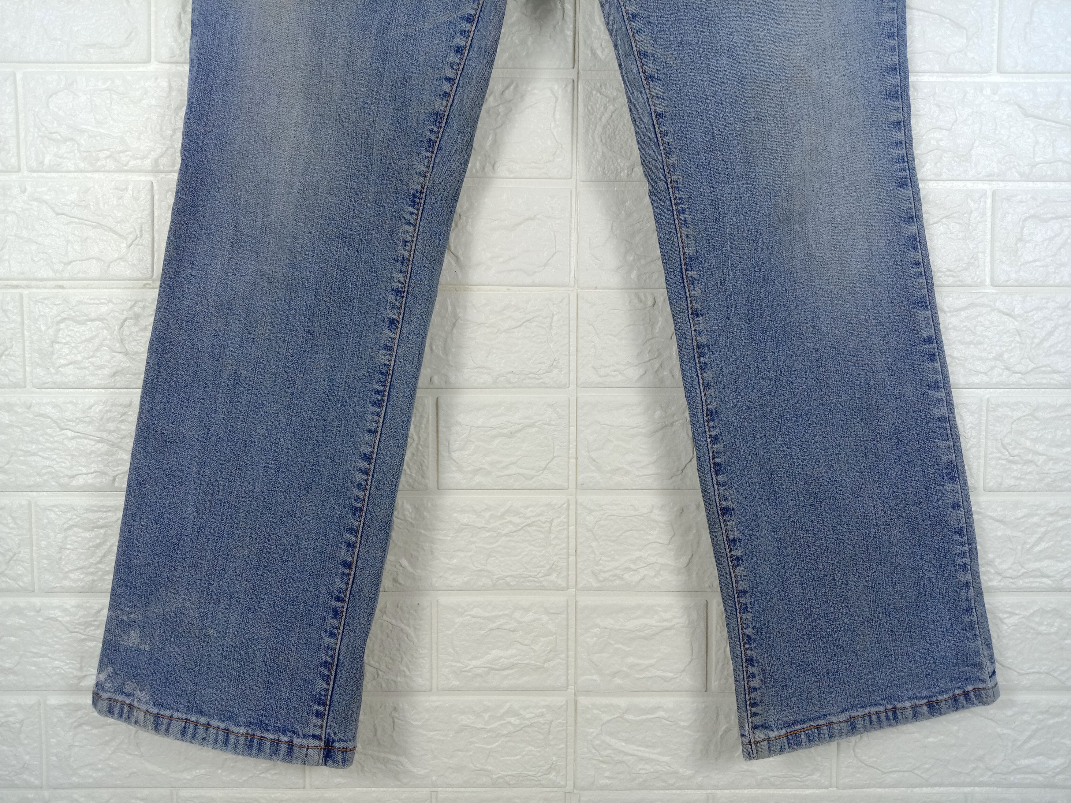 Levi's Vintage Levi's 550 Flare Jeans Blue Wash Denim Size 29" - 4 Thumbnail