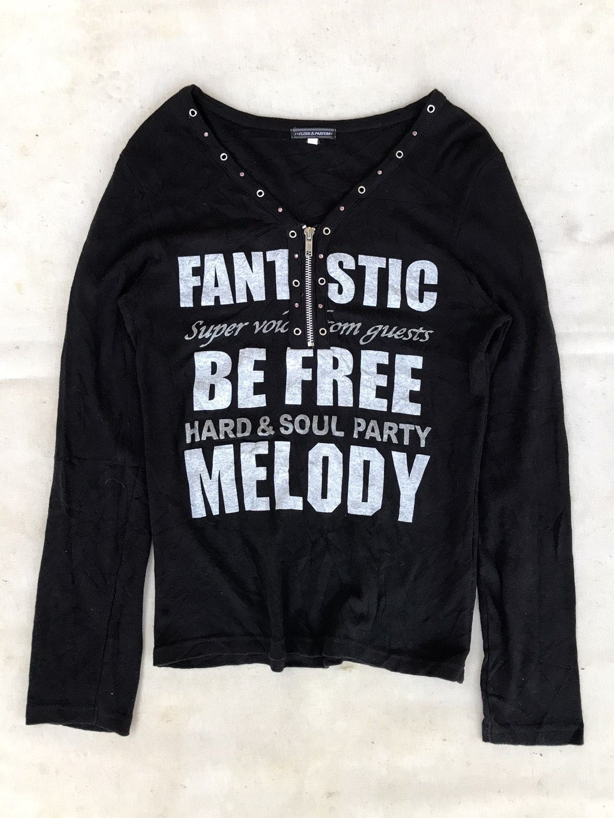 If Six Was Nine Archive Poem Fantastic Be free Melody Longsleeve Front Zip Size L / US 10 / IT 46 - 1 Thumbnail