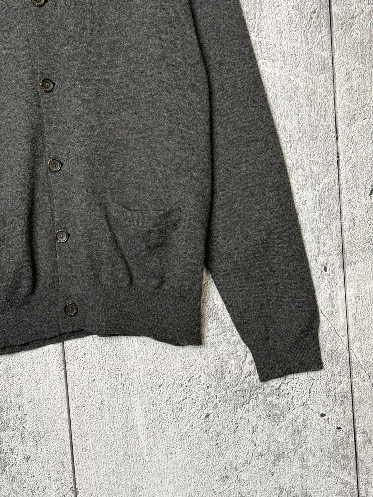 Polo Ralph Lauren Polo Ralph Lauren Cardigan Sweater Merino Wool Elbow Patch Size US L / EU 52-54 / 3 - 10 Thumbnail