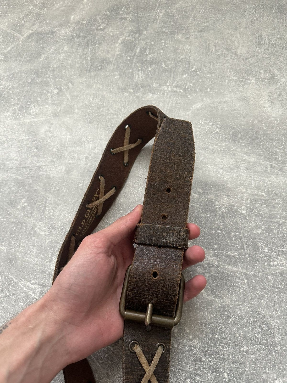 Cowboy Equipment × Vintage Vintage Cowboys Belt “Old Glory” LIMITED EDITION Size ONE SIZE - 7 Thumbnail