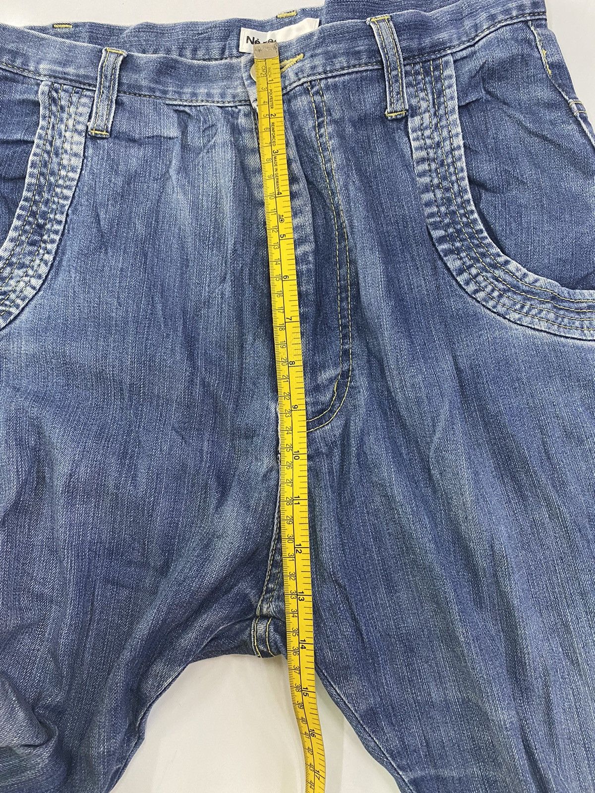 Designer × Issey Miyake × Ne-Net Ne-net Issey Miyaki Ladies Jeans W29” Size 29" - 13 Thumbnail