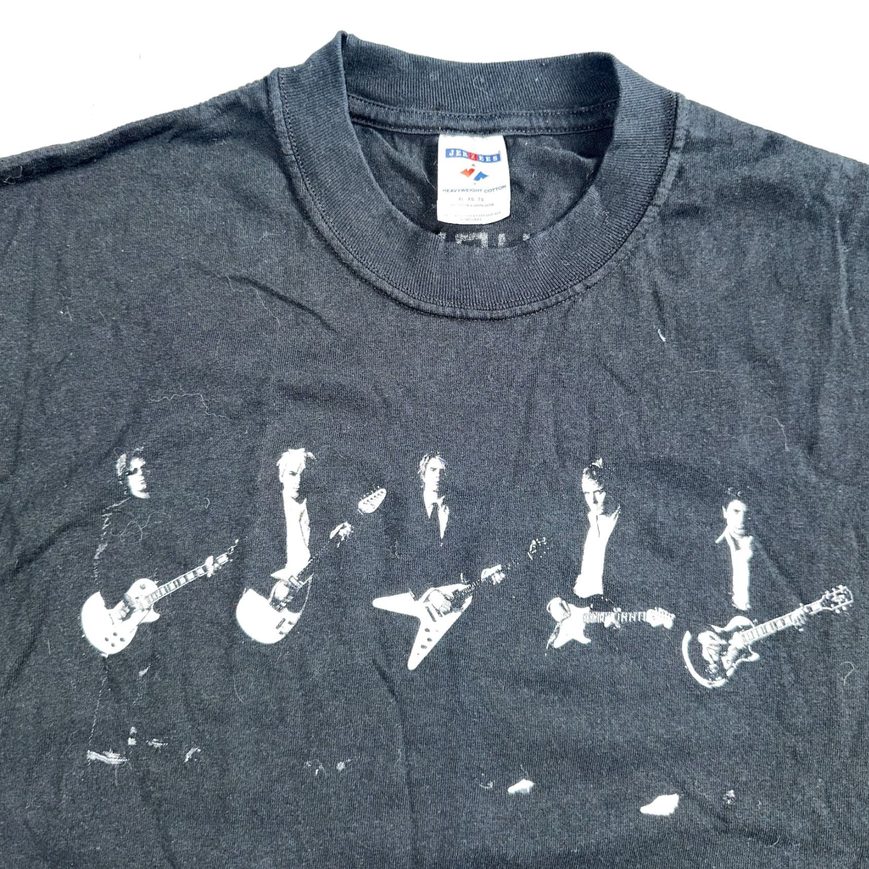 Jerzees VINTAGE Duran Duran 2005 USA Tour Black T Shirt XL Men Jerzees Crew Neck Short Sleeve Graphic Print Concert Band Promo Y2K 70s 80s 90s Size US XL / EU 56 / 4 - 2 Thumbnail