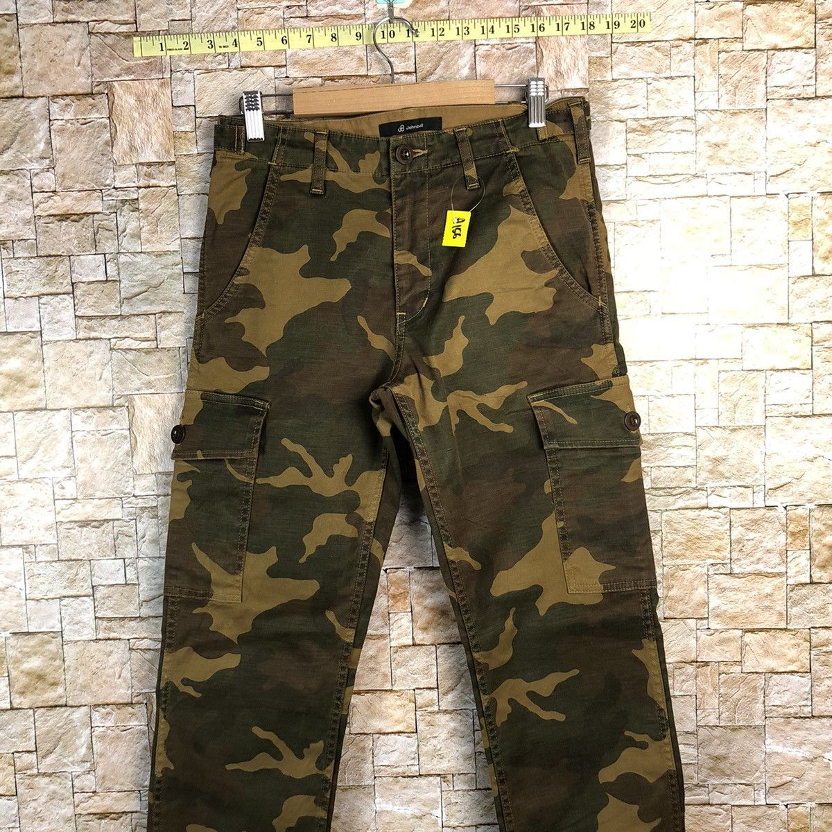 Johnbull John Bull Camo utility military japan Brown Pants #A156 Size US 28 / EU 44 - 2 Thumbnail