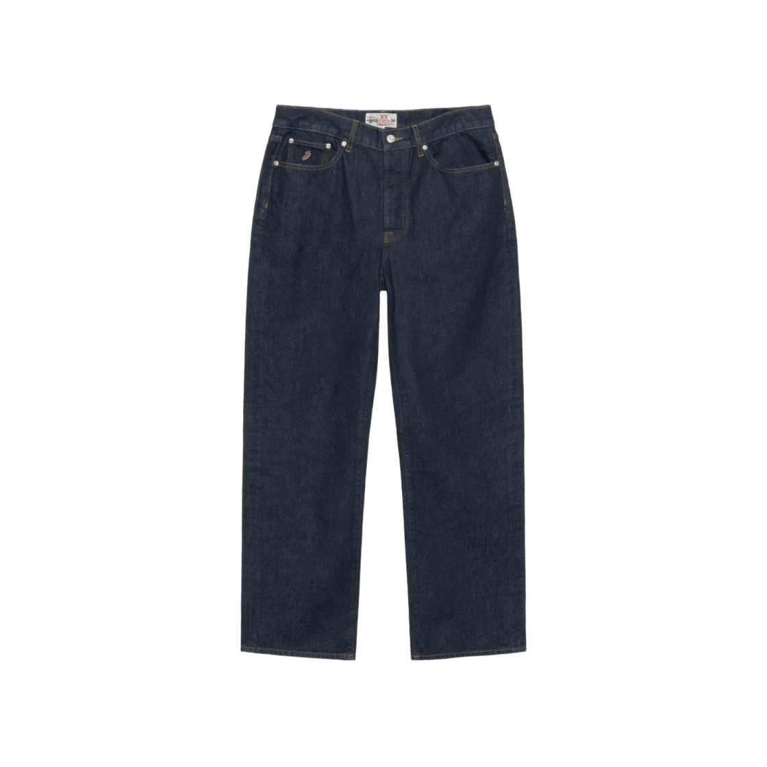 Stussy New Classic Denim Jean Rinsed Indigo Size US 30 / EU 46 - 1 Thumbnail