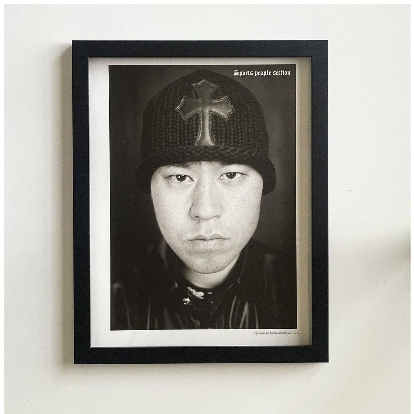 Chrome Hearts × Japanese Brand × Vintage Chrome Hearts black/white photo Poster framed 9x11 Size ONE SIZE - 1 Thumbnail
