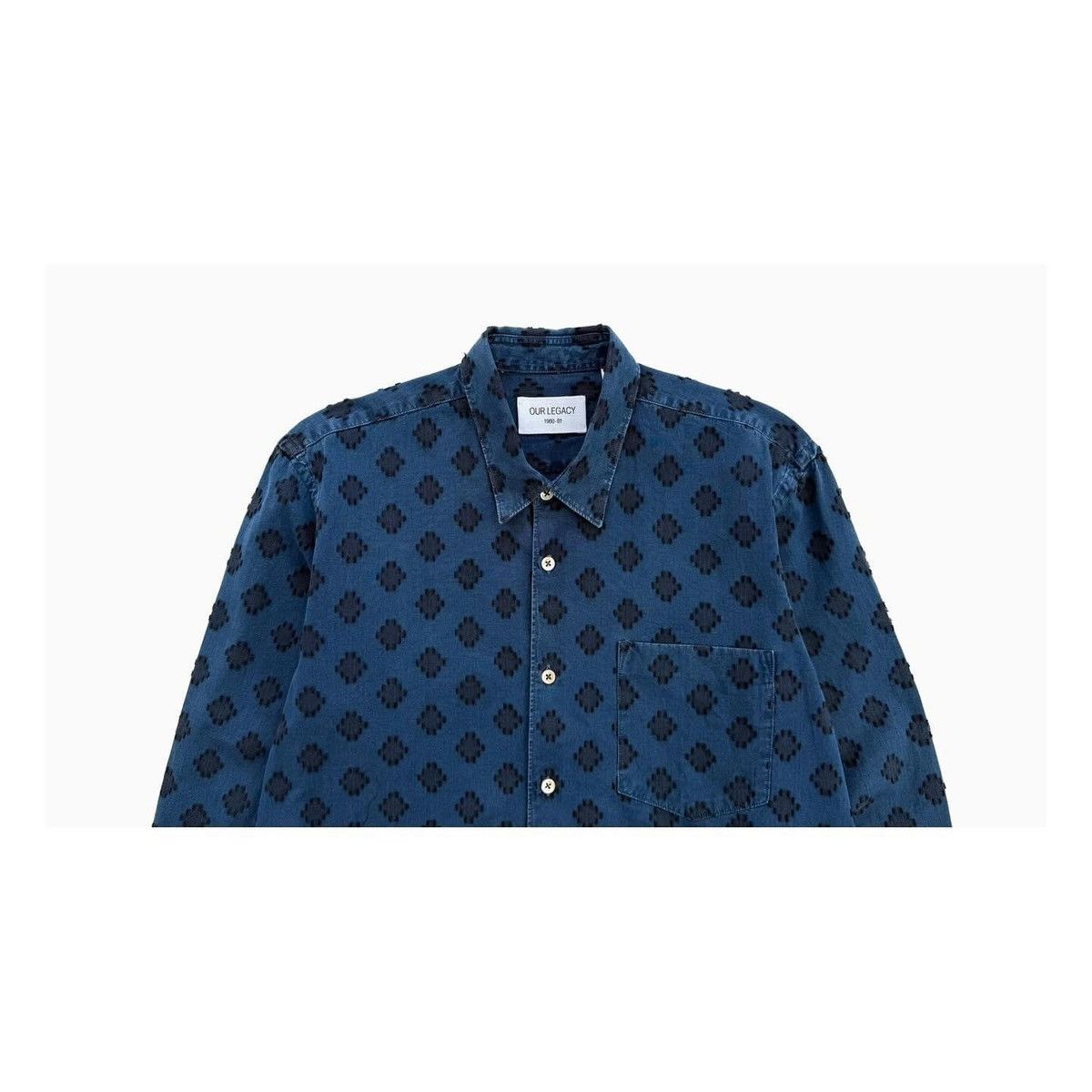 Our Legacy Our Legacy Indigo Shirt Size US M / EU 48-50 / 2 - 3 Thumbnail