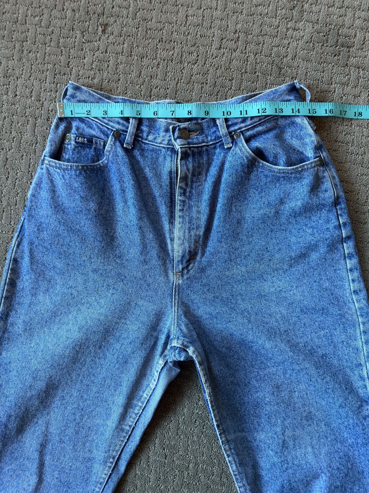 Lee × Vintage Medium Wash Rider Jeans Size 30" / US 8 / IT 44 - 2 Thumbnail