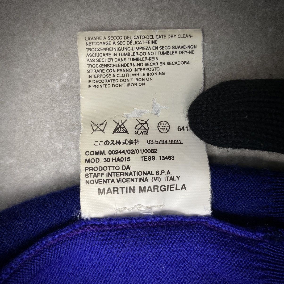 Maison Margiela Artisanal Rare Three Color Turtleneck S-M Size US M / EU 48-50 / 2 - 5 Thumbnail