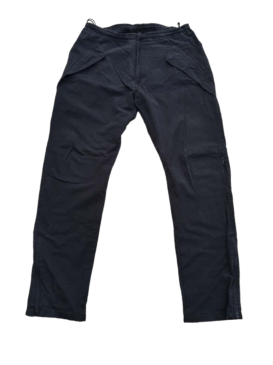 image of Vintage Nike Multi Pocket Pants in Blue Black, Men's (Size 36)