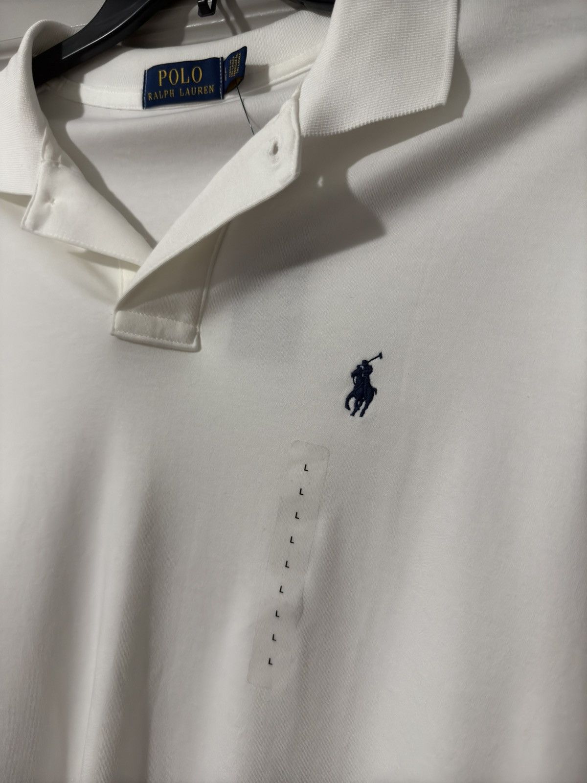 Polo Ralph Lauren White Polo Blue Horse Size US L / EU 52-54 / 3 - 2 Thumbnail
