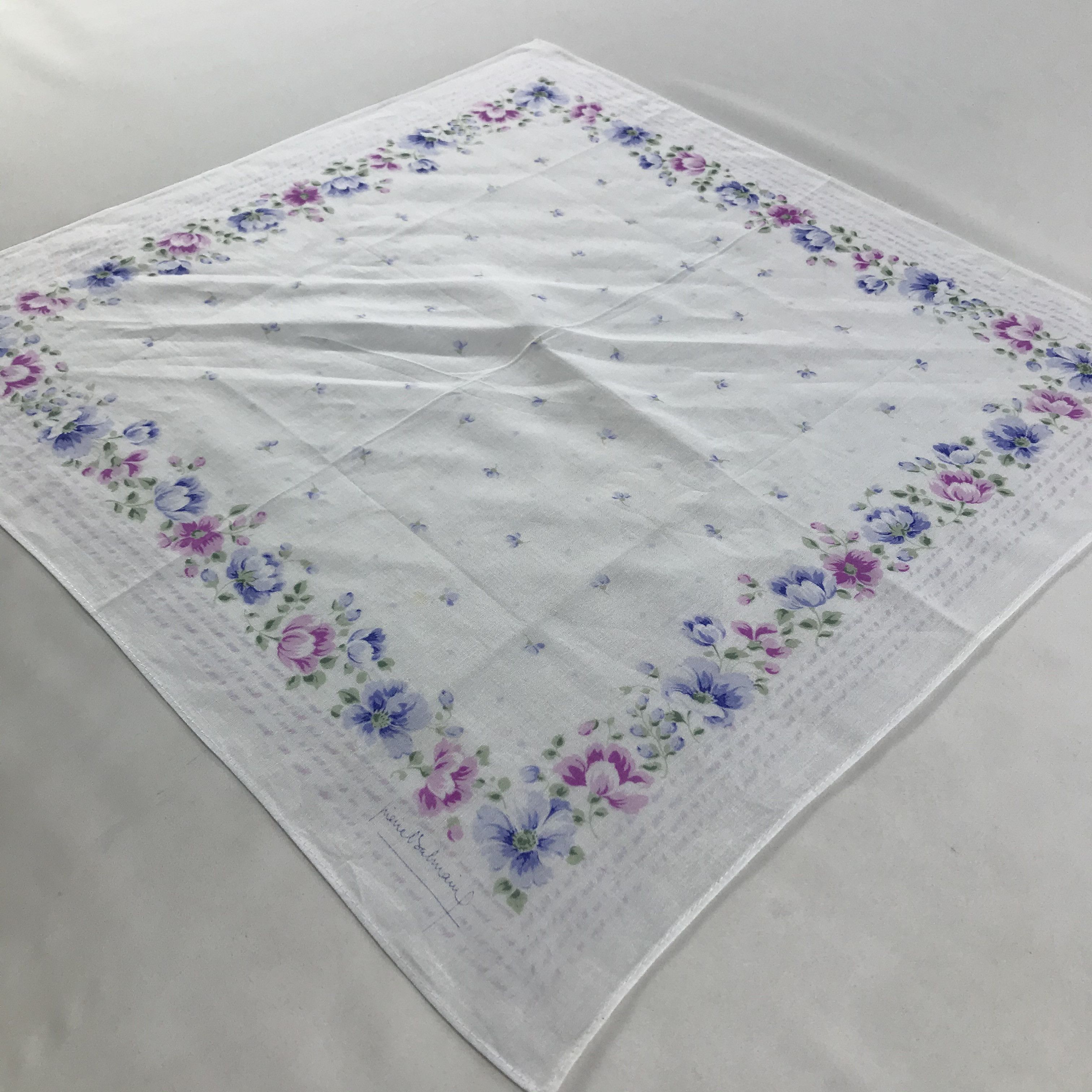 Pierre Balmain × Vintage Pierre Balmain bandana / Handkerchief / Neckerchief - S1876 Size ONE SIZE - 2 Thumbnail