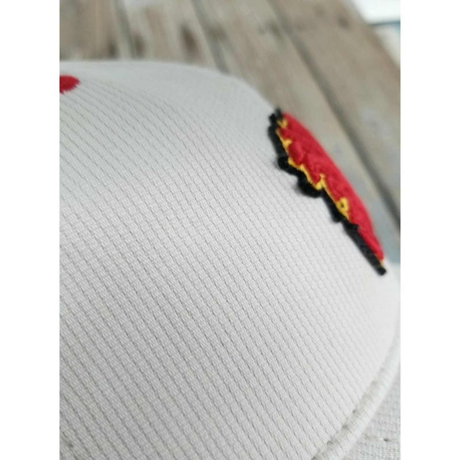Titleist New Era Calgary Flames Hat Cap Strapback Red Men Adjustable 100% Cotton Sports Ice Hockey Cap Strapback Red Size ONE SIZE - 2 Thumbnail