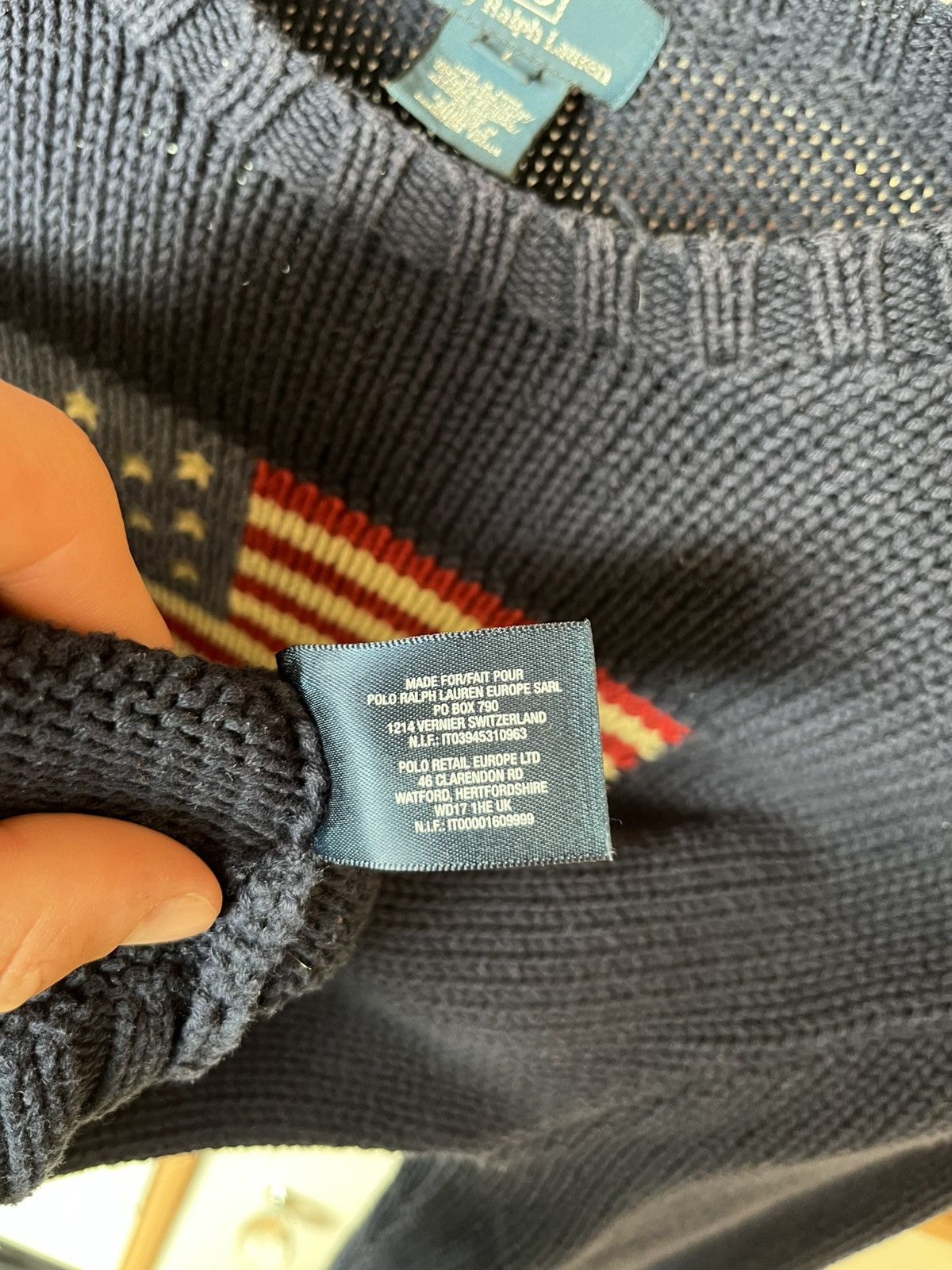 Polo Ralph Lauren Polo ralph lauren flag sweater Size L / US 10 / IT 46 - 7 Thumbnail