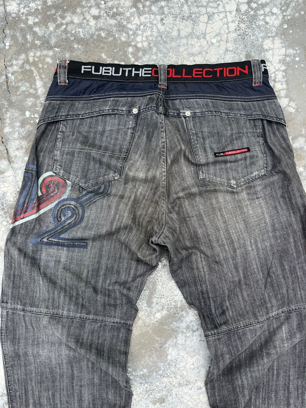 Fubu Fubu gray heavy denim Size US 40 / EU 56 - 8 Thumbnail