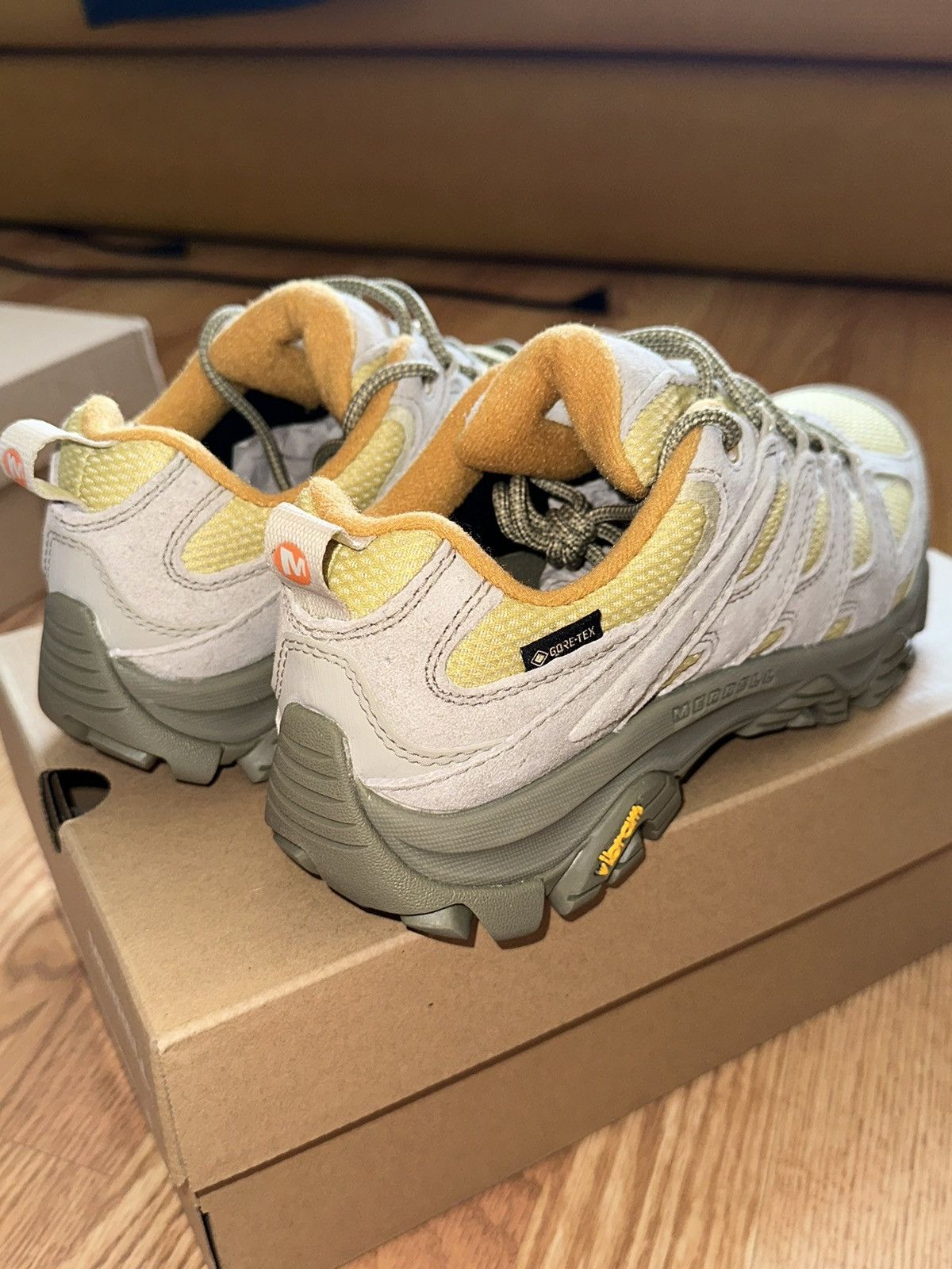 Merrell MERRELL MOAB 3 GTX GORETEX YELLOW NORI 7.5 Size US 7.5 / EU 40-41 - 5 Thumbnail