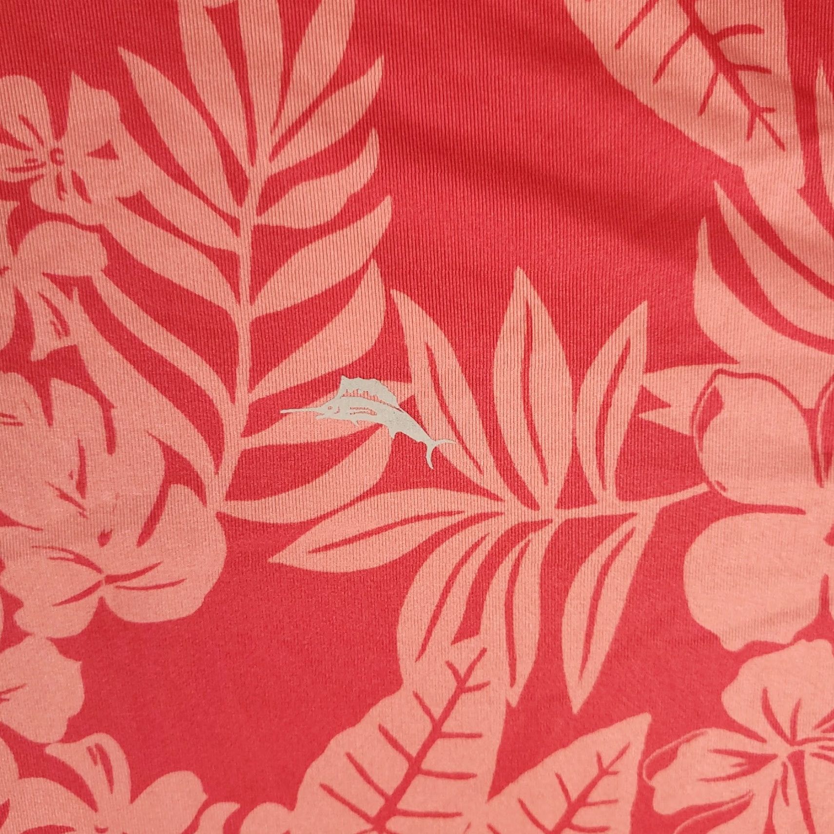 Tommy Bahama Tommy Bahama T-Shirt Mens Large Pink Polyester Short Sleeve Logo Adult Size US L / EU 52-54 / 3 - 3 Thumbnail