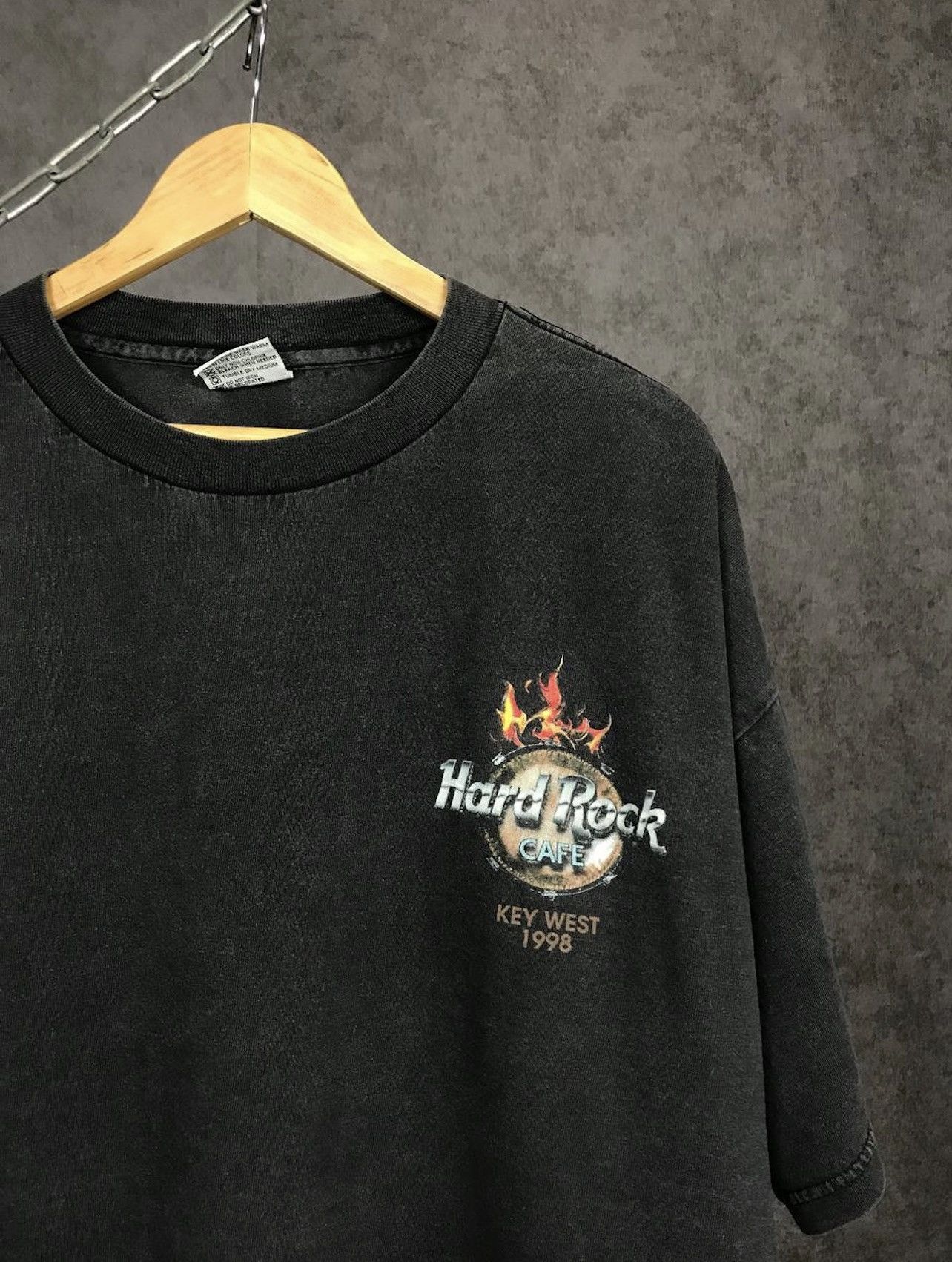 Hard Rock Cafe Hard Rock Cafe 1998 Key West made in USA tee Size US XXL / EU 58 / 5 - 5 Thumbnail