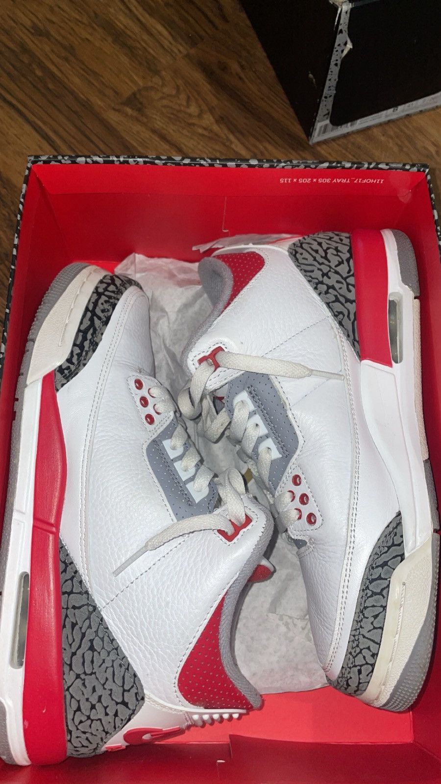 Jordan Brand Jordan 3 fire red size 7 Size US 7 / EU 40 - 5 Thumbnail