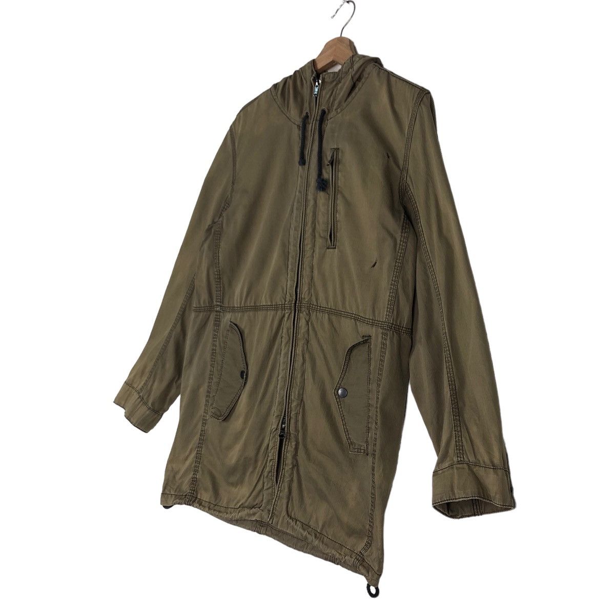 Japanese Brand 🔥Vtg Military Design Cargo Jacket Poxket Icca Issey Miyake Size US M / EU 48-50 / 2 - 2 Thumbnail